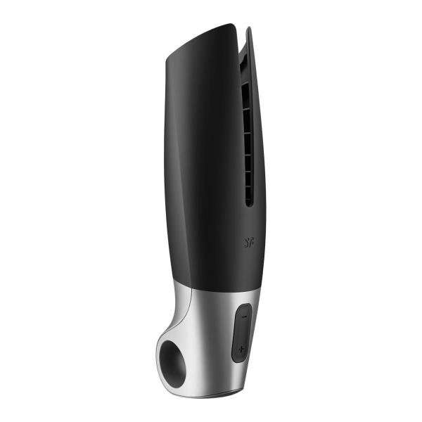 SATISFYER Masturbator na APP - Power Masturbator black silver