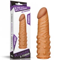 Add 2 Pleasure X Tender Penis Sleeve Brown