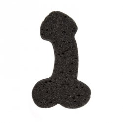Zabawka - Bath Sponge Penis - 19cm black