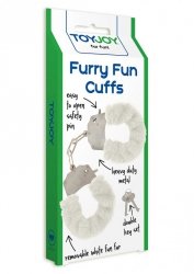 Furry Fun Cuffs White
