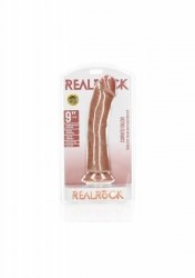 Curved Realistic Dildo with Suction Cup - 9/ 23 cm