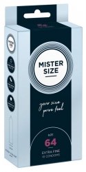 Mister Size 64mm pack of 10