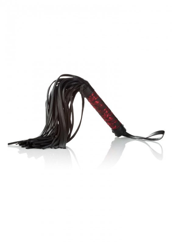 Scandal Flogger With Tag Black
