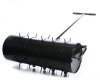 Gartenrolle Rasenwalze Aerator Handwalze Gartenwalze Walze Bodenwalze Gesamtlänge 90cm