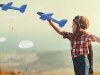 4x Styroporflugzeug Flugzeug Spielzeug Styroporflieger Segelflugzeug Wurfgleiter