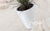 Blumentopf Blumenkübel Massiv Sand anthrazit 300