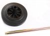 Mülltonne Müllbehälter Behälter  mit Deckel 2 Rad - 120L Gelb