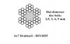 200m Stahlseil Drahtseil galvanisch verzinkt Seil Draht 3mm 6x7