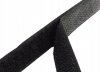 Klettverschluss Klettband Haken und Flauschband zum Aufnähen Nähen Schwarz -5m 40mm