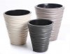 Blumentopf Blumenkübel Massiv Sand weiß 300