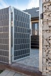 Sichtschutzstreifen Sichtschutz Rattan mit Clips 19x255cm - Hellbraun