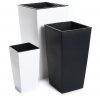 Blumentopf Blumenkübel Pflanztopf Pflanzkübel Einsatz -  Furu Square 38cm Anthrazit