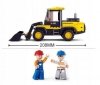 Klemmbausteine Spielbausteine Spielset BAU Spielfigur - Bagger Baumaschine G070891 