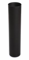 Ofenrohr FAL Rauchrohr Kaminrohr 0,6mm Schwarz feueraluminiert - 100cm 120 mm