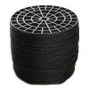 Schnur Band Flechtschnur Flechtkordel Kordel Polyester Basteln Seil - 40m 8mm Schwarz