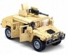 Klemmbausteine Spielbausteine Militär Auto Bausatz - Fahrzeug Jeep Hummer H2 G165628 