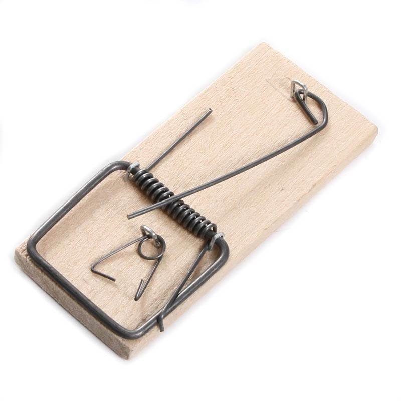 RATTENFALLE LUNA MADE IN GERMANY MÄUSEFALLE Holz Falle Für Ratte Mäuse - Foto 12