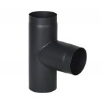 Ofenrohr Rauchrohr Kaminrohr 2mm T-Stück 180mm
