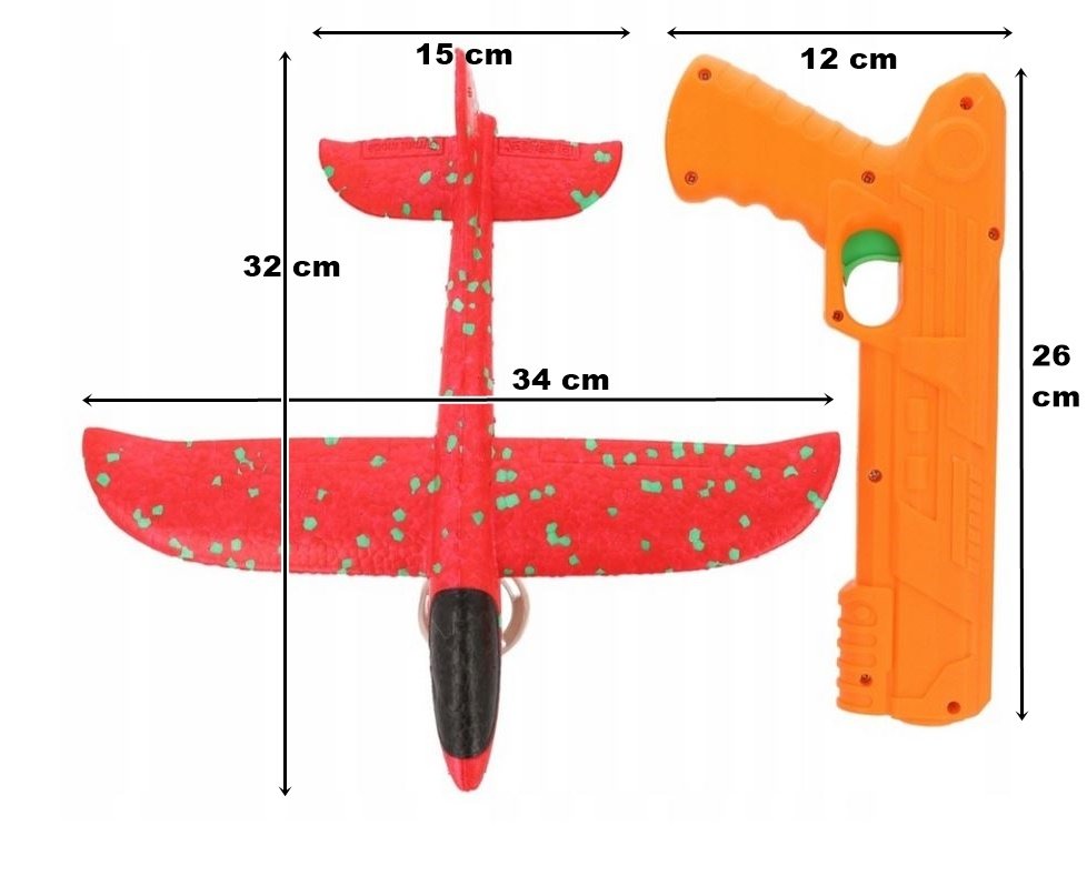 HEMOTON Schaumstoff-Flugzeuge - Wurfflugzeuge Für Kinder Ab 1 Jahr | Mit Aufklebern Zum Bekleben