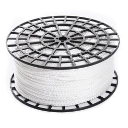 Schnur Band Flechtschnur Flechtkordel Kordel Polyester Basteln Seil - 30m 4mm Weiß