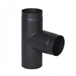 Ofenrohr Rauchrohr Kaminrohr 2mm T-Stück 180mm