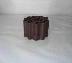 Rasenkante 9m x 10 Beeteinfassung Beetumrandung in braun