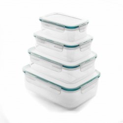 Vorratsdosen Frischhaltedosen Aufbewahrungsbox Boxen Behälter - 1x 4er Set