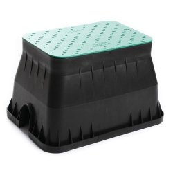 Ventilbox Ventilkasten Bewässerung Box für Magnetventile - Standard Neues Modell mit Öffnungen
