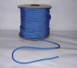 Polypropylen Seil PP schwimmfähig Polypropylenseil - blau-rot; 20mm, 5m