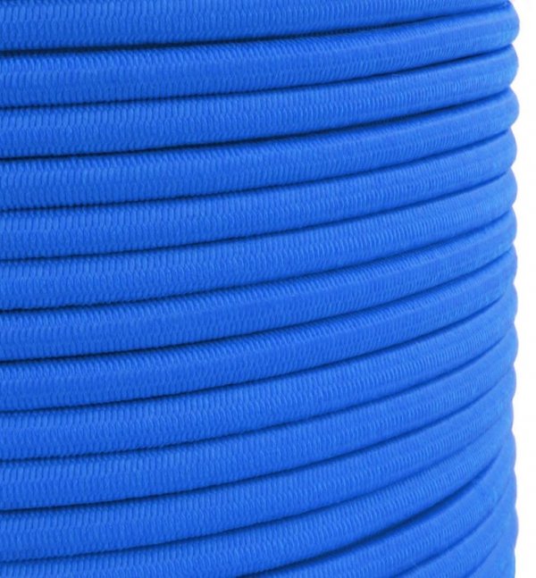 Expanderseil Gummiseil Gummileine Spanngummi Planenseil elastisch 4mm Blau - 50m