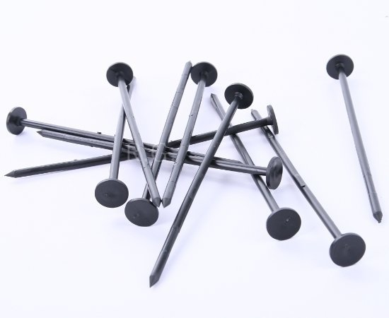 100 extra langen Erdanker Bodenanker für Unkrautvlies Gartenfolie 19cm