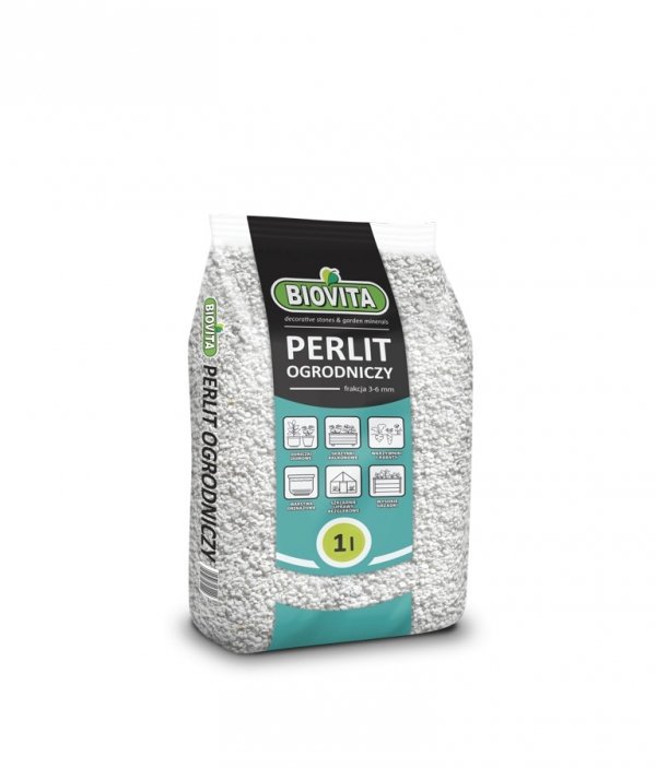 Perlit Perlite für Pflanzen zur Boden Substratverbesserung Substrat Anzucht 1L