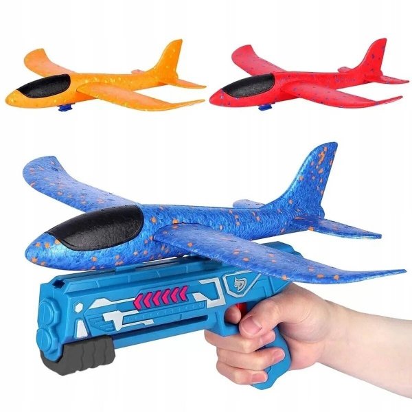 Styroporflugzeug Flugzeug Pistole Schaumstoff Segelflugzeug Wurfgleiter Katapult