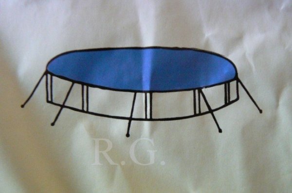 Abdeckplane Plane mit Metallösen 20 x 20m  60g/m²