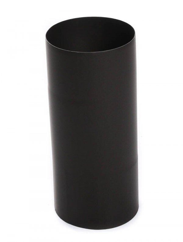 Ofenrohr FAL Rauchrohr Kaminrohr 0,6mm Schwarz feueraluminiert - 25cm 130 mm