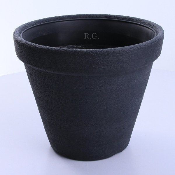 Blumentopf Pflanztopf Massiv classic 25 anthrazit