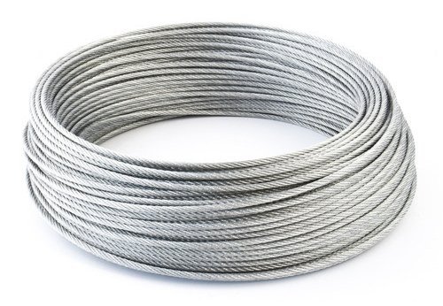 20m Stahlseil Drahtseil galvanisch verzinkt Seil Draht 2,5mm 6x7