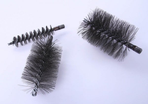 Heizkesselbürste Kaminbesen aus Draht 80mm