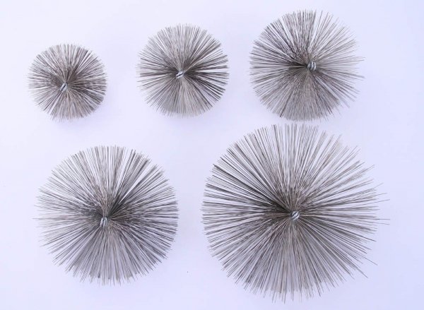 Schornsteinbesen Kaminbesen aus Stahl 12,5cm