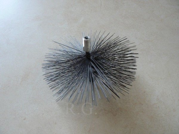 Schornsteinbesen Kaminbesen aus Stahl 18cm