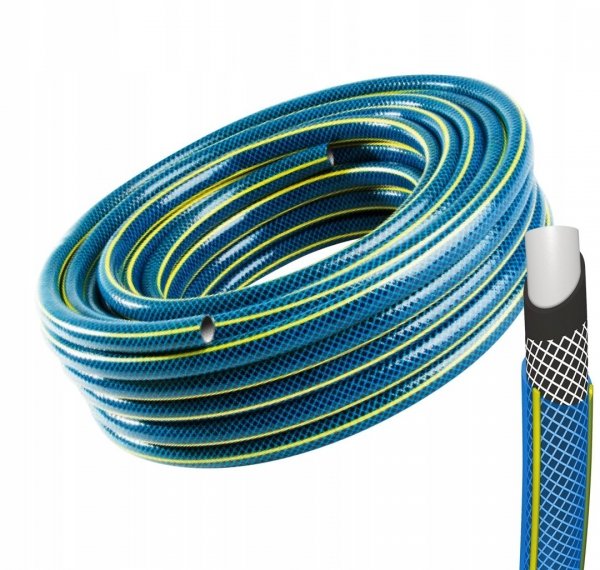 Gartenschlauch Wasserschlauch Bluebos Plus 4 lagig  3/4&quot; - 15m blau