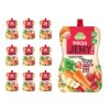 MiksuJEMY przekąska MARCHEW + truskawka-banan-jabłko 180g x 10sztuk