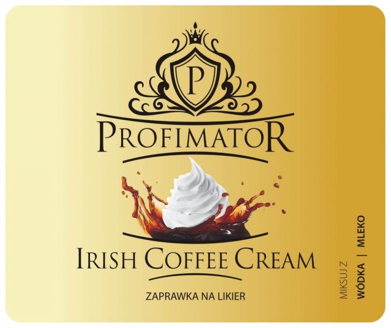 Bezalkoholowy koncentrat do przygotowywania napojów alkoholowych IRISH COFFEE CREAM box 9x300ml