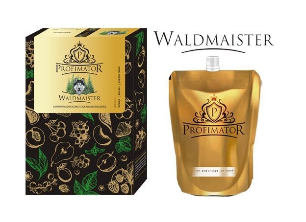 Bezalkoholowy koncentrat do przygotowywania napojów alkoholowych WALDMAISTER box 9x300ml