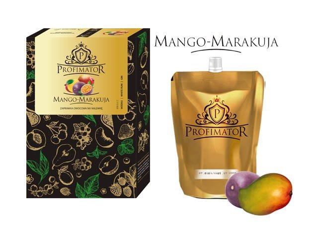 Bezalkoholowy koncentrat do przygotowywania napojów alkoholowych MANGO-MARAKUJA 300ml