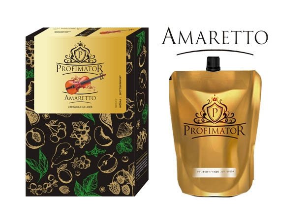 Zaprawka na likier AMARETTO 300 ml