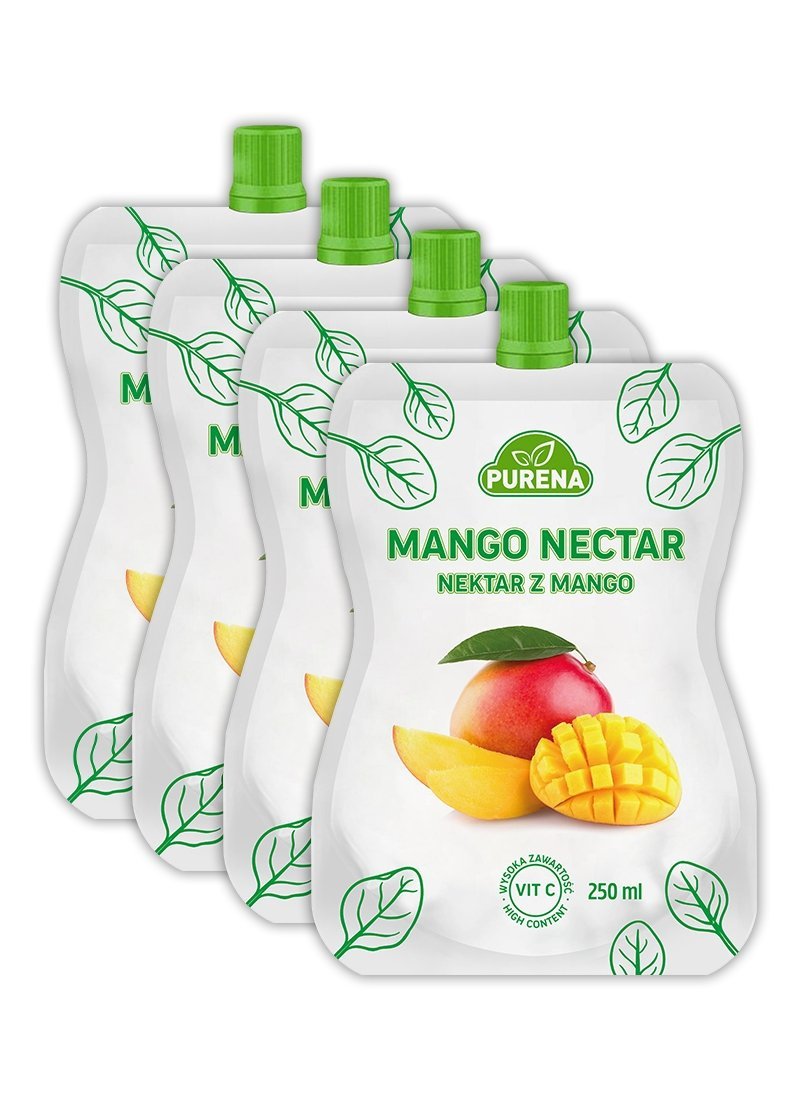 Nektar z mango 4 x 250 ml PURENA