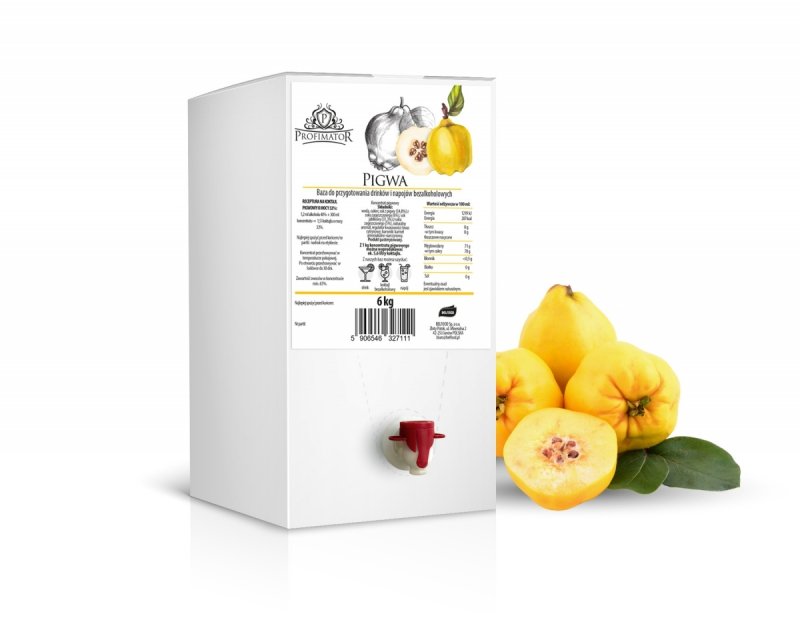Baza do drinków i bezalkoholowych koktajli PIGWA box 6kg