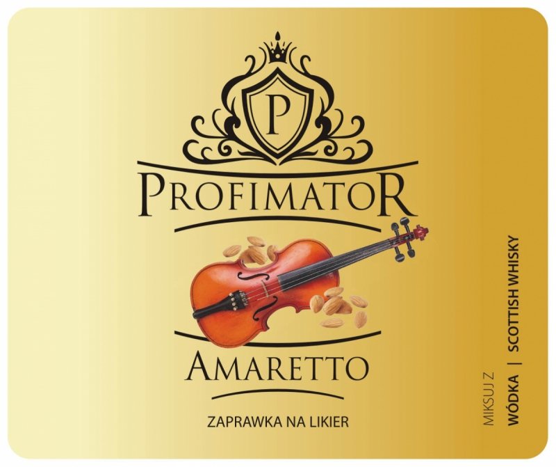 Bezalkoholowy koncentrat do przygotowywania napojów alkoholowych AMARETTO 300 ml