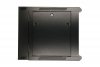 Extralink Szafka wisząca rack 9U 600x600 czarna dwusekcyjna